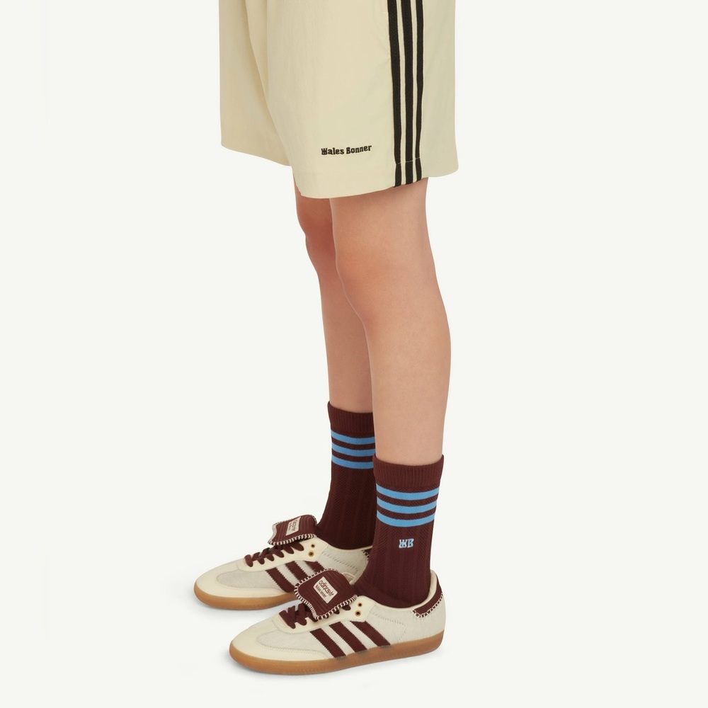 NIB Wales Bonner Samba - Cream and Brown Pony Hair